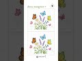 3 తేడాలు కనుక్కోగలరా? 👀 | Butterfly & Flowers Puzzle 🦋🌸 | STORIVA Brain Play