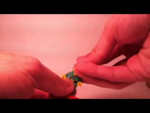 YouTube thumbnail: LEGO Vintage Forestman Magnet REVIEW! from Bricktober, Toys R Us!