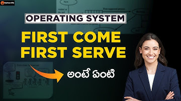 first come first serve in os | operating system tutorials in telugu