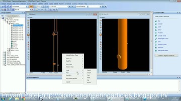 PDMS Tutorial-Basic Of Nozzle Orientation In AVEVA PDMS Of Column