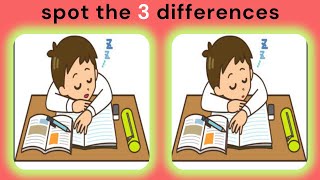 find the 3 difference |No723