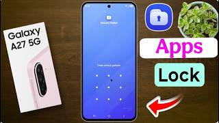 samsung galaxy a27 App Lock Settings | samsung galaxy a27 5g me App Lock Set Kaise Kare screenshot 2