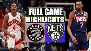 Toronto Raptors vs Brooklyn Nets FUL GAME HIGHLIGHTS | March 25 | 2024 NBA Season