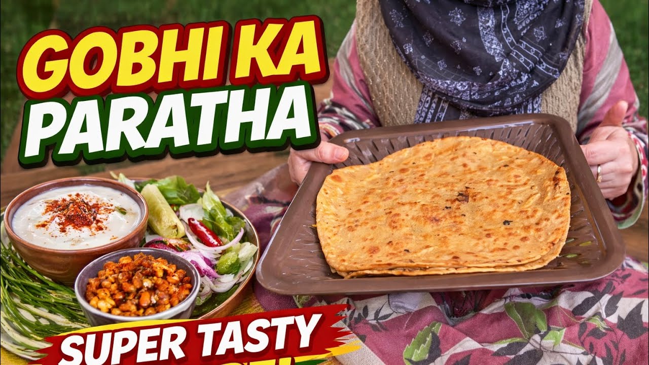 Ghobi Ka Paratha Recipe | گوبھی کا پراٹھا | Easy & Simple Recipe 