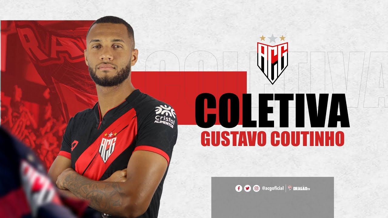 Com hat-trick de Gustavo Coutinho, Atlético-GO vence o Tombense de