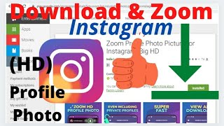 Instagram profile photo download (HD) | Zoom IG photo | Best app | App review | Insta profile photo screenshot 2