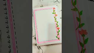 Easy front page design 💖 'Bengali' #shorts #youtubeshorts #frontpage #art #maria #trending #viral