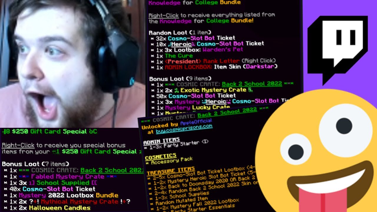 OPENING THE * BRAND NEW * BACK TO SCHOOL 2022 BUNDLE + CC (Cosmic Prisons)