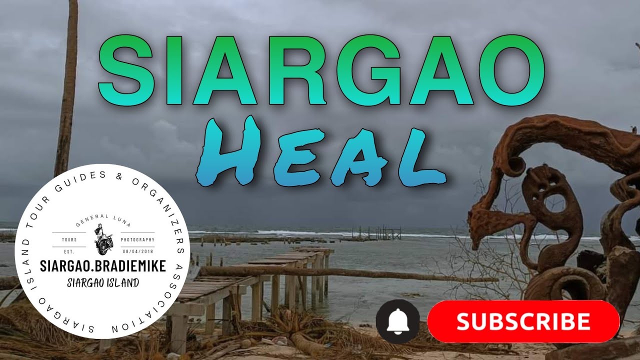 Heal our home Siargao 🏝