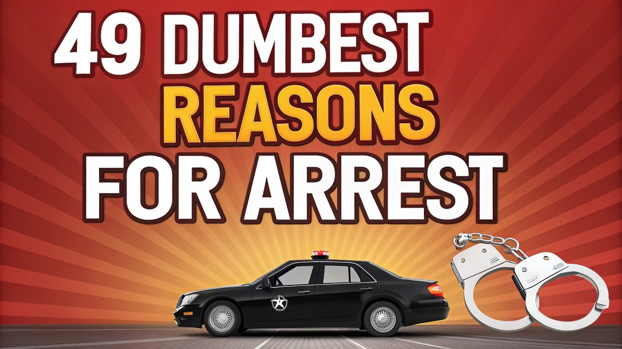 49 Ridiculous Arrests for Perfectly Legal Things