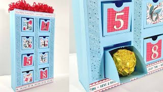 Make Your Own Advent Calendar With Flip Out Drawers RE-UPLOAD