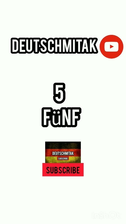 how-to-pronounce-numbers-in-german-1-10-germanlanguage-numbers-youtube