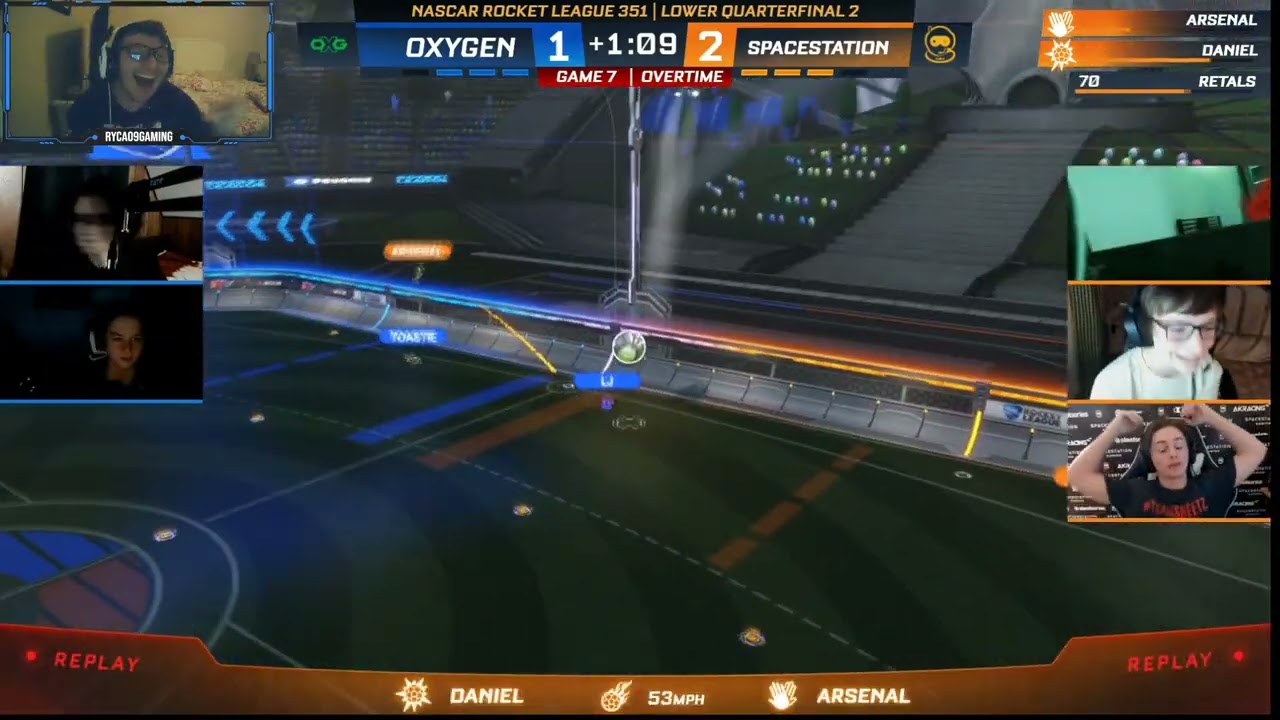 Arsenal breaks his entire setup, SSG reverse sweep OXG in overtime, Daniel is nuts