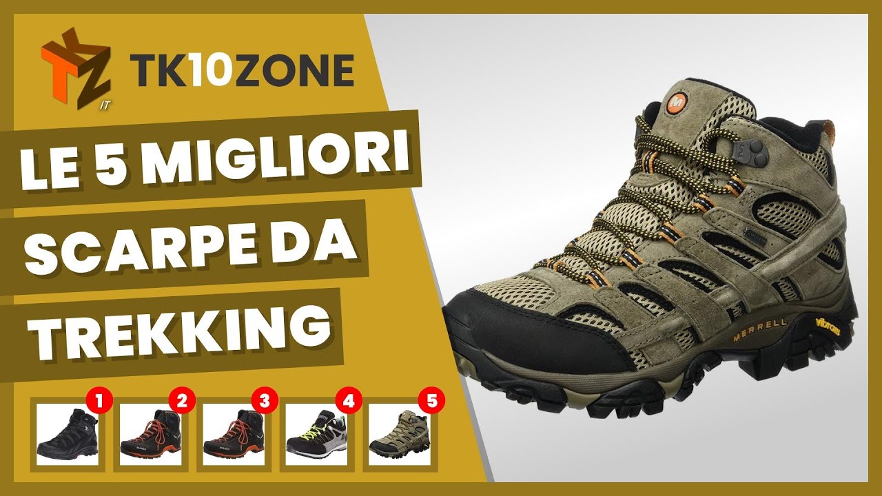 trekking scarpe migliori