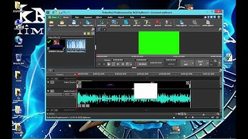 How change video background or green screen  using video pad video editor