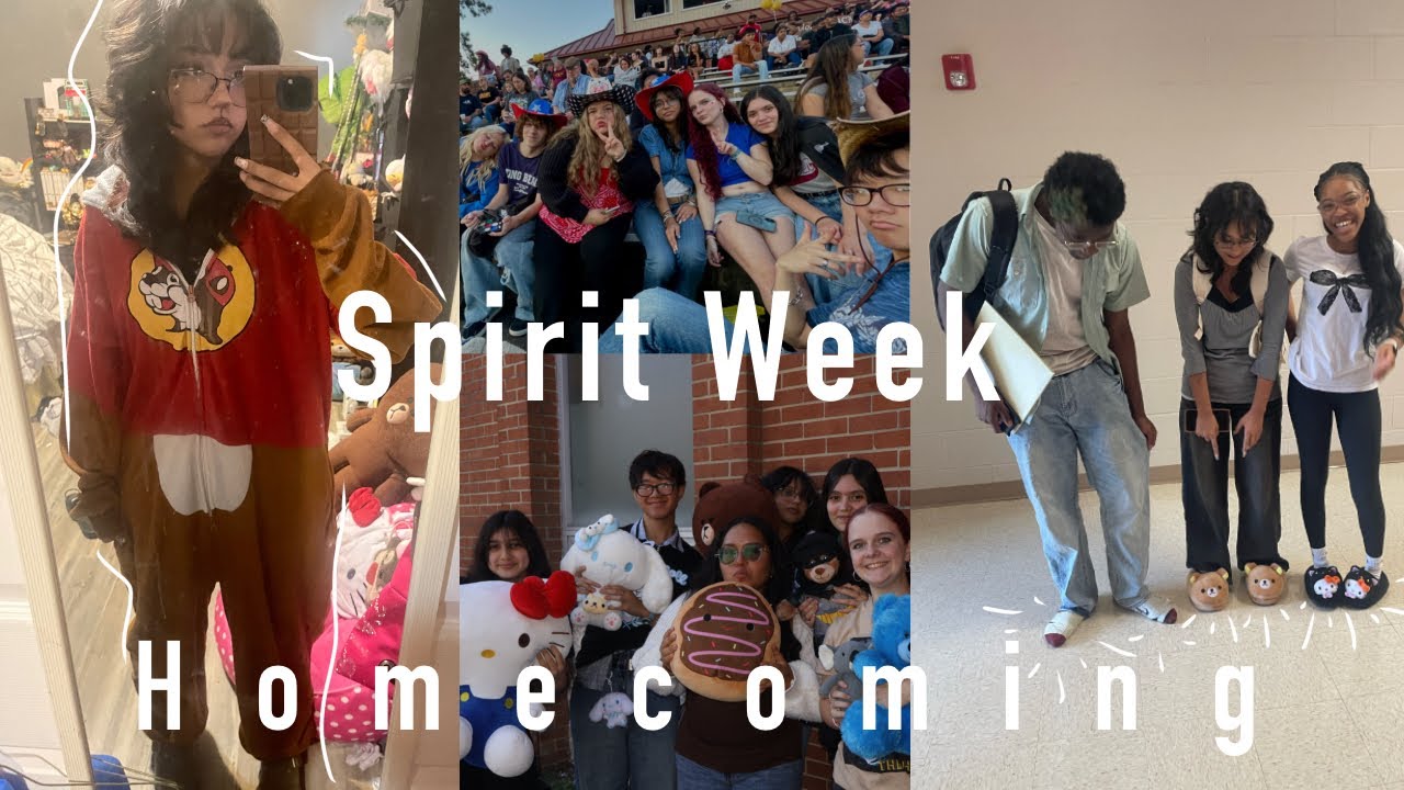 Homecoming Spirit Week *VLOG* | Outfits, Hoco football game, friends , + side quests 