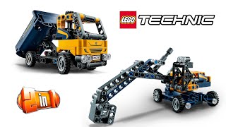 LEGO Technic  42147  Dump Truck and Excavator 2in1 💥 SPEED BUILD