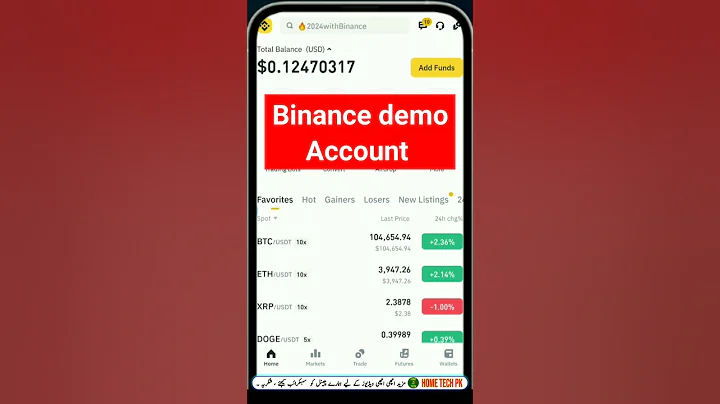 Binance demo account | Binance mock account | Earning from binance without money | thumbnail