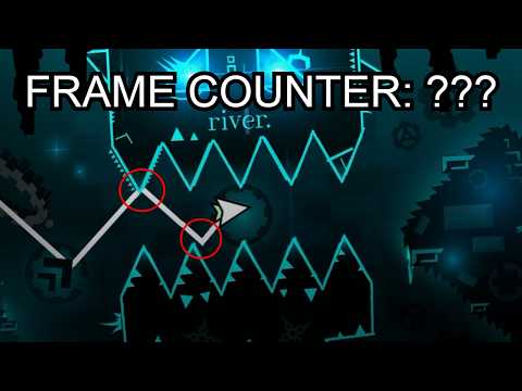 [IMPOSSIBLE] ENDLESS RIVER WITH Frame Perfect Counter // Geometry Dash