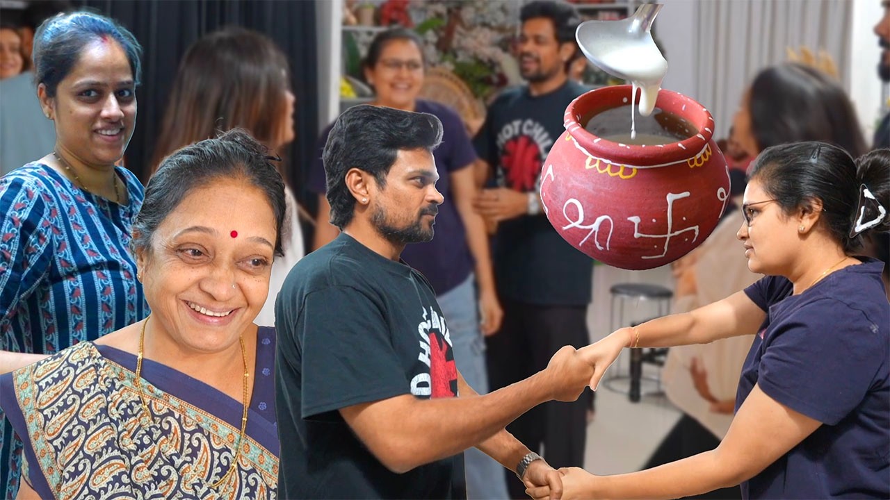 Finally Jaydeep aur sarika ne dance sikh liya aur dahi barabar nahi jama !