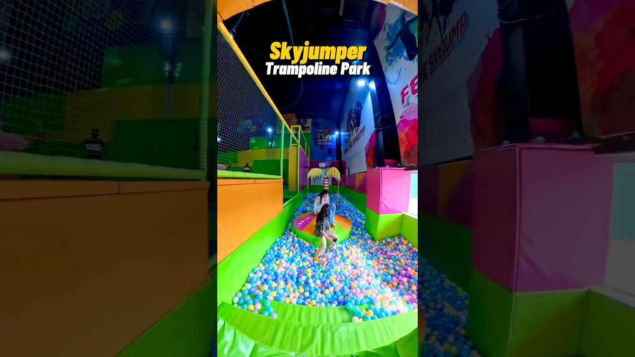 Delhi ka SABSE BADA Trampoline Park 😱 | Skyjumper Rohini Full Tour!