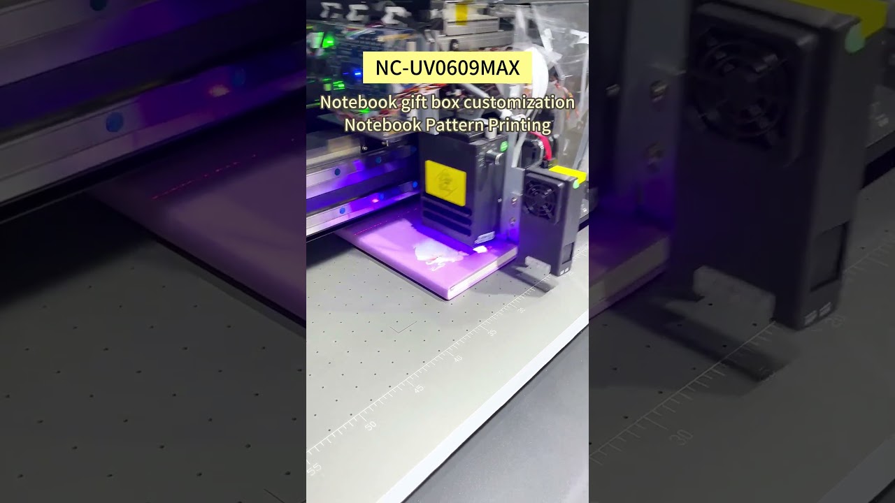 Notebook gift box customization(Pattern Printing) by Nocai NC-UV0609MAX