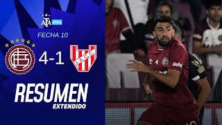 Lanús 4 vs. Instituto 1 | #TorneoApertura2025 | Resumen Extendido | Fecha 10 Lanús 4 vs. Instituto 1 | #TorneoApertura2025 | Resumen Extendido | Fecha 10