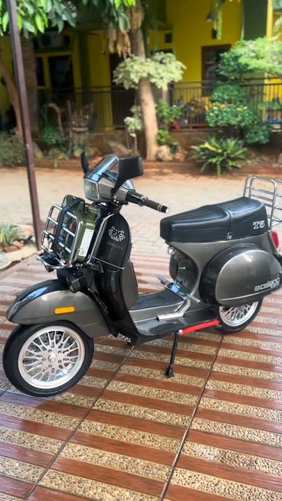 vespa excel 200 scooter langka b