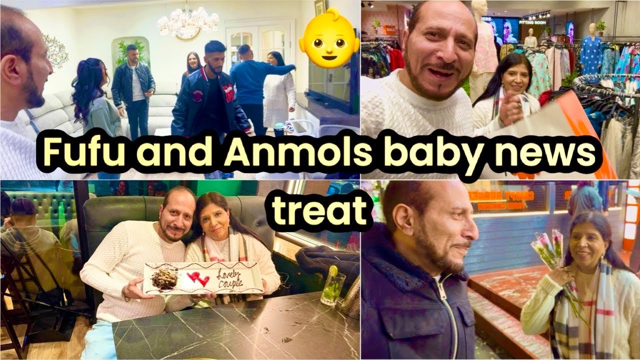 FUFU AND ANMOLS BABY NEWS TREAT 👶🤩|| LOVELY COUPLE AWARD FOR MAMA AND PAPA 🏆