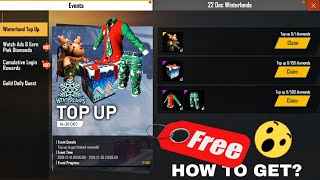 Winterlands Top Up 1 Diamond & Get Free Reindeer Bagpack  Skin & More - Giveaway - GARENA FREE FIRE screenshot 5