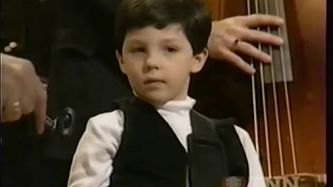 Ryan Holladay of the band Levon at 5years old on G...