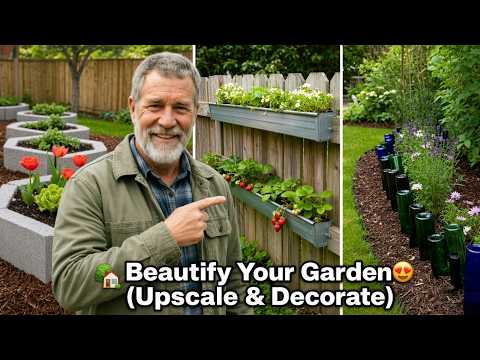 Cheap Ideas to Make Your GARDEN Gorgeous | Reuse and Decorate 😍