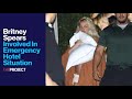 Britney spears involved in emergency hotel situation