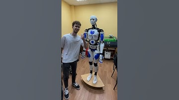 Видели такое?!😱 Голосовое управление антропоморфным роботом! 🤖 #робототехника