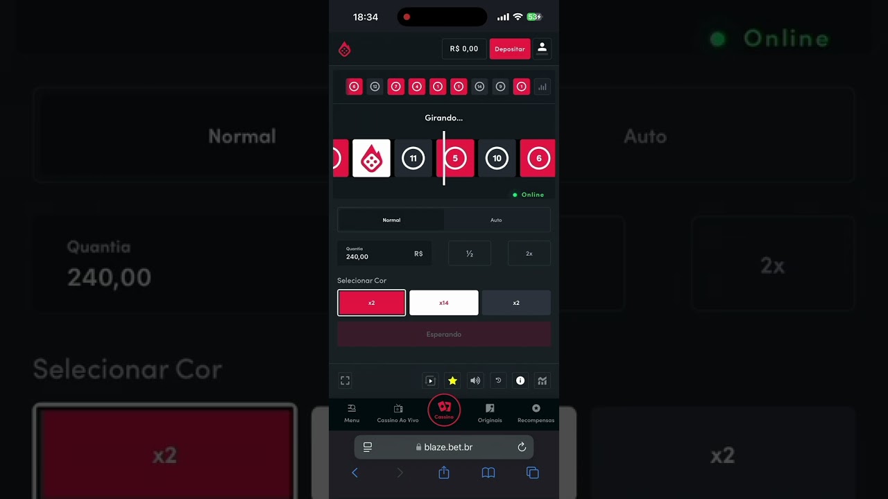 ALAVANCANDO BANCA COM SISTEMA SEM GALE DE 60.00 REAIS PARA 7K - BLAZE DOUBLE🔥