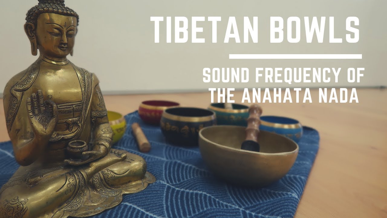 Tibetan Singing Bowls: Sound Frequency Demo of the Anahata Nada yoga chakra bracelets