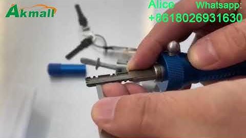 NP Professional Locksmiths Tools   Operation instruction video