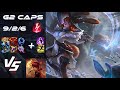 G2 Esports Caps TOP Aurora vs Annie - EU Challenger Patch 26.8