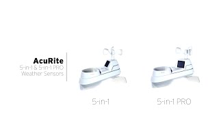 AcuRite 5-in-1 Weather Sensor & 5-in-1 PRO Weather Sensor