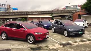 16 Model X xmas dance by Tesla Owners Taiwan