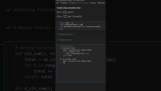 Generating Fractals using Function Summation