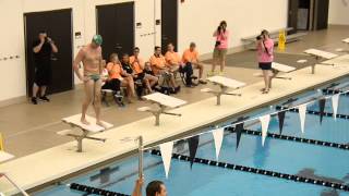 Lochte start into 25 free fast