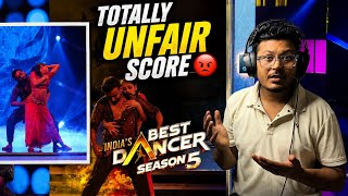 Geetanjali and Shubranil New performance in india’s best Dancer season 5 || Unfair score😡￼￼