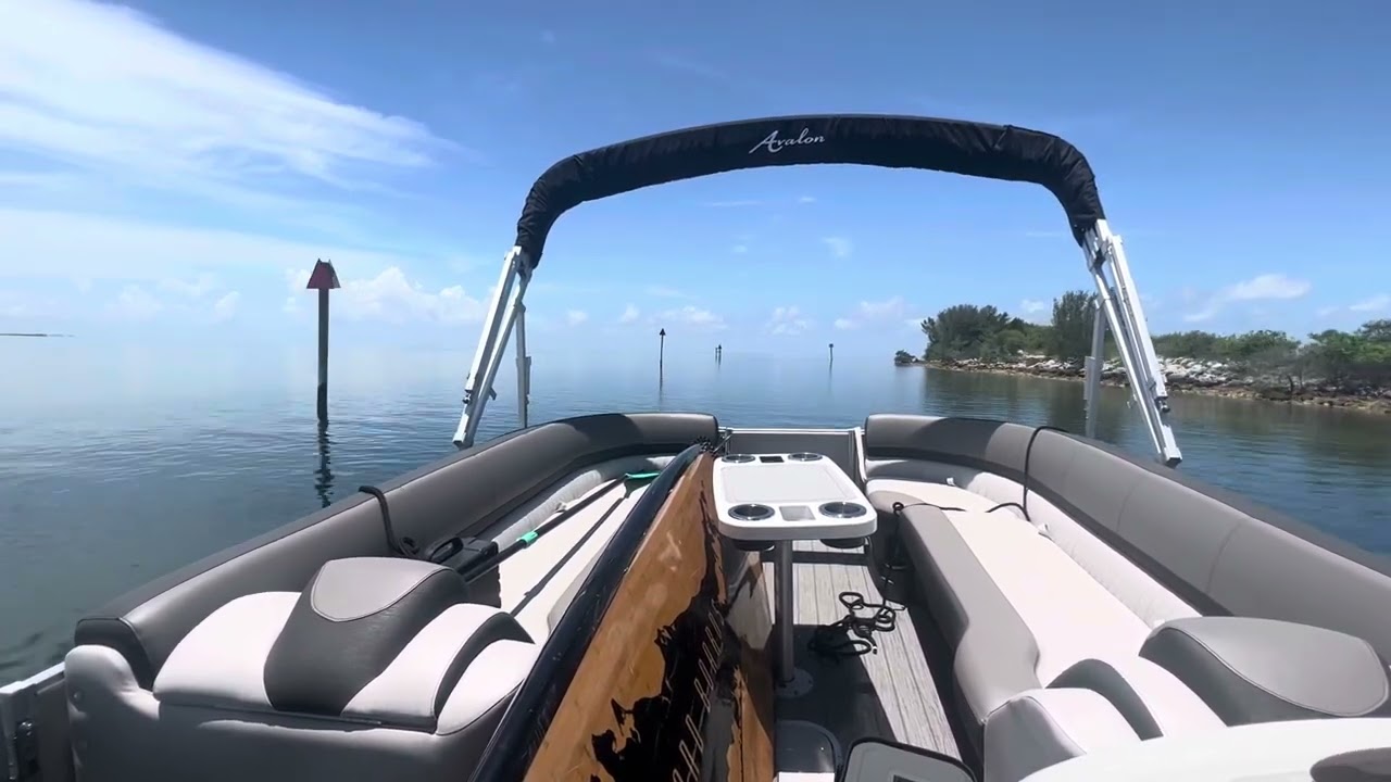 Hernando Beach boating tour: headed out to the flats