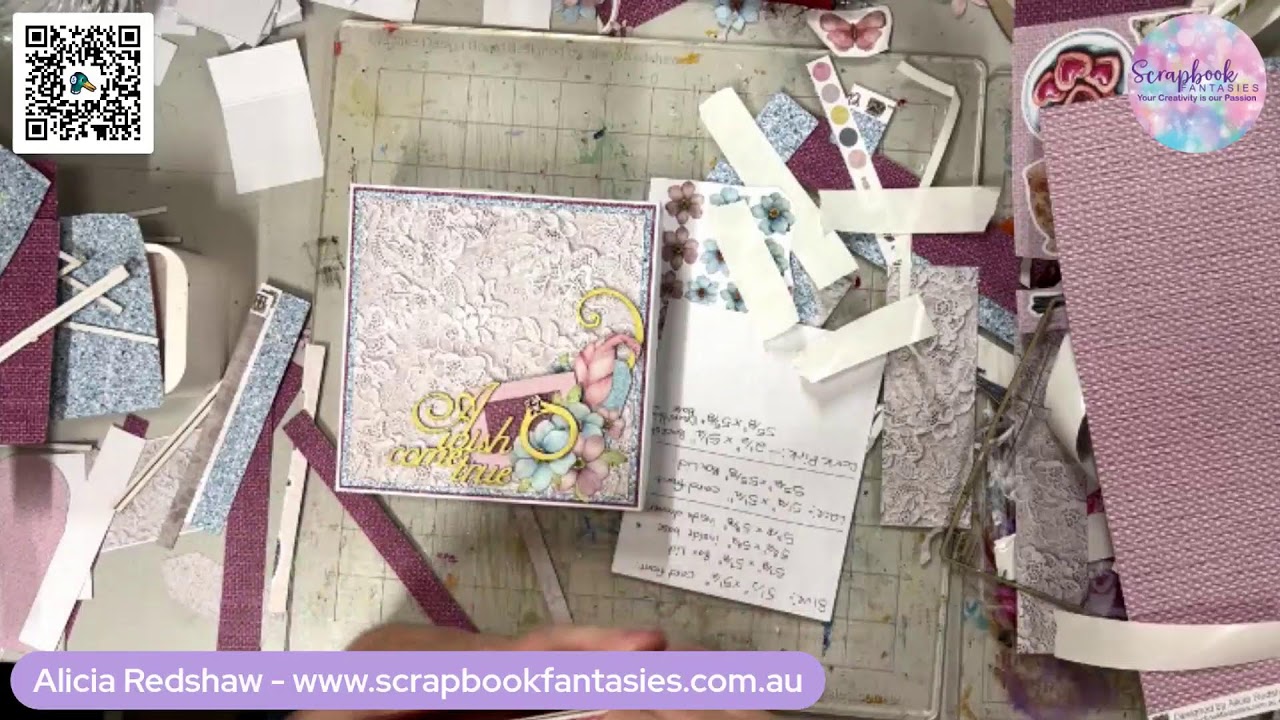 Shabango Easel Box-Drawer Card in a Box Class Part 3 with Alicia Redshaw