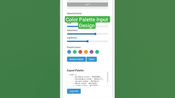 Building a Color Palette Picker with JavaScript