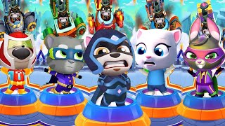 Talking Tom Super⚡️Hero Dash ~ Hero Fight All Bosses Unlock Ultra Outfits screenshot 4