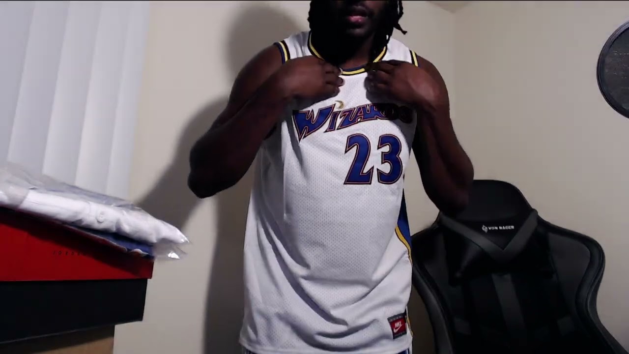 Washington Wizards #23 Michael Jordan White Home Jersey Review  (🌊🎯 or 🚮)
