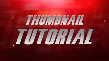 [Tutorial] How to make a Cool Video Thumbnail in Photoshop