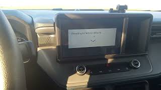 Hard Reset SYNC Ford Maverick 2023   Clears Everything